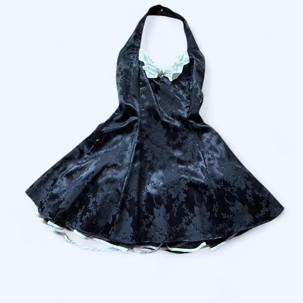 Vintage L.A GLO Halter Neck Dress